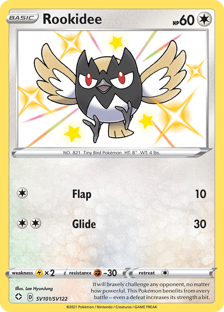 Rookidee Pokémon card