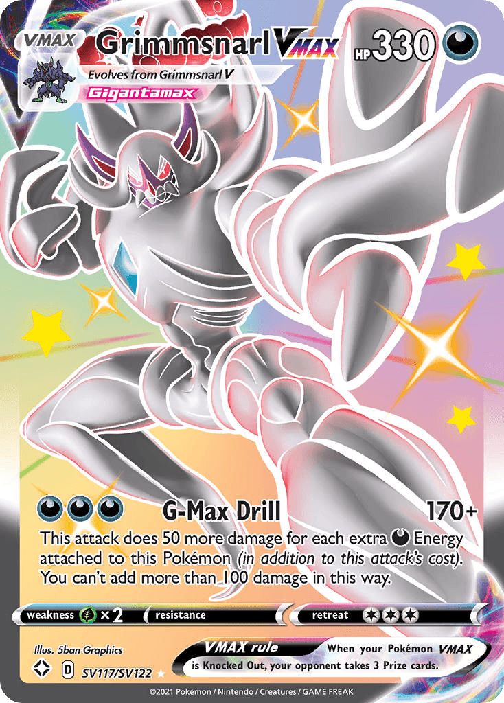 Grimmsnarl VMAX Pokémon card