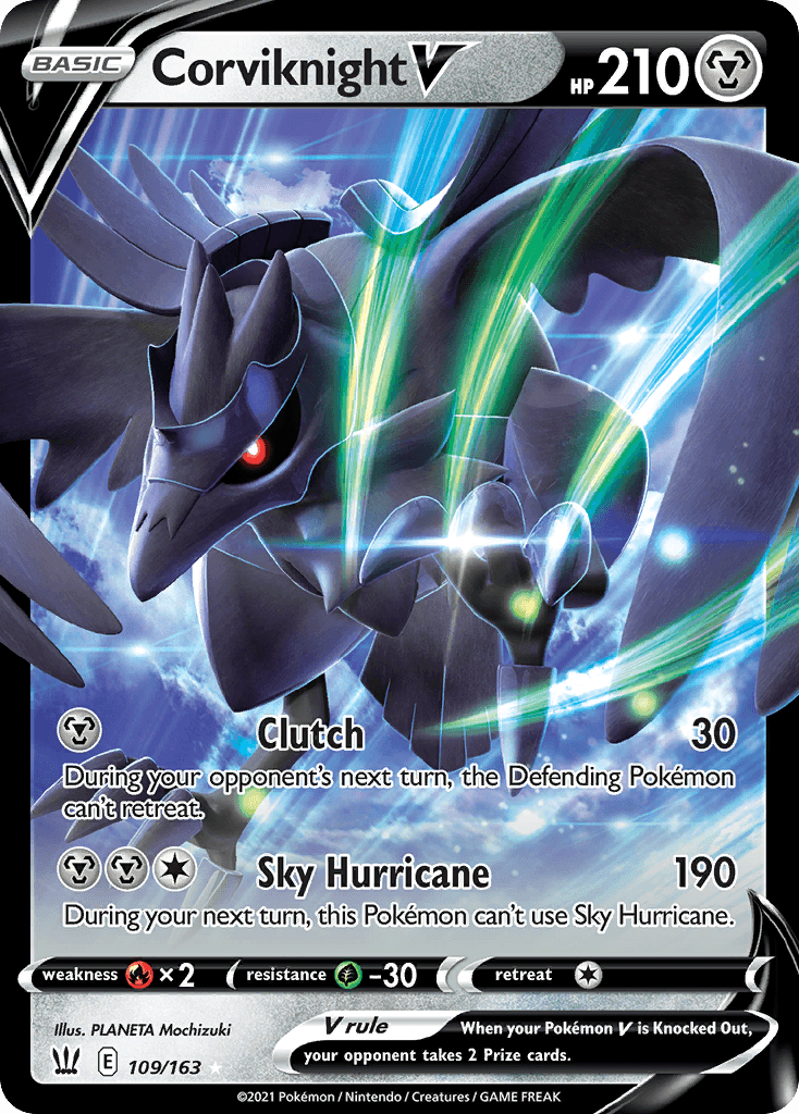 Corviknight V Pokémon card