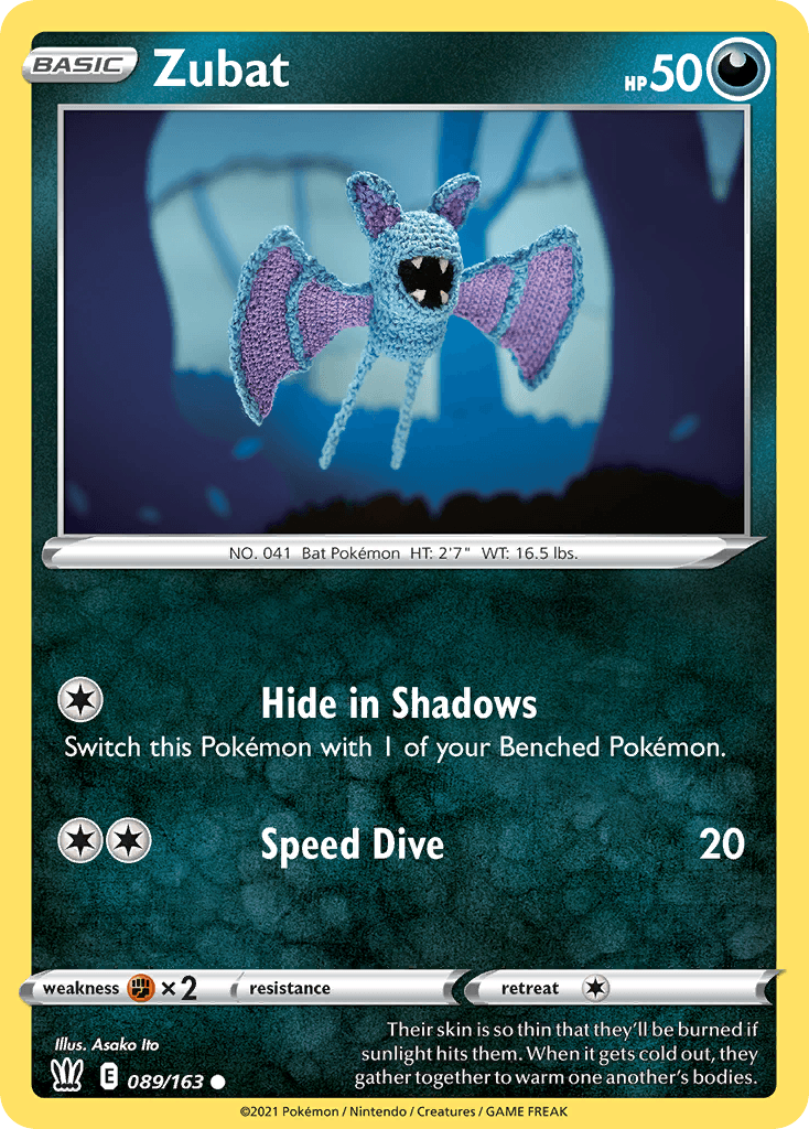 Zubat Pokémon card