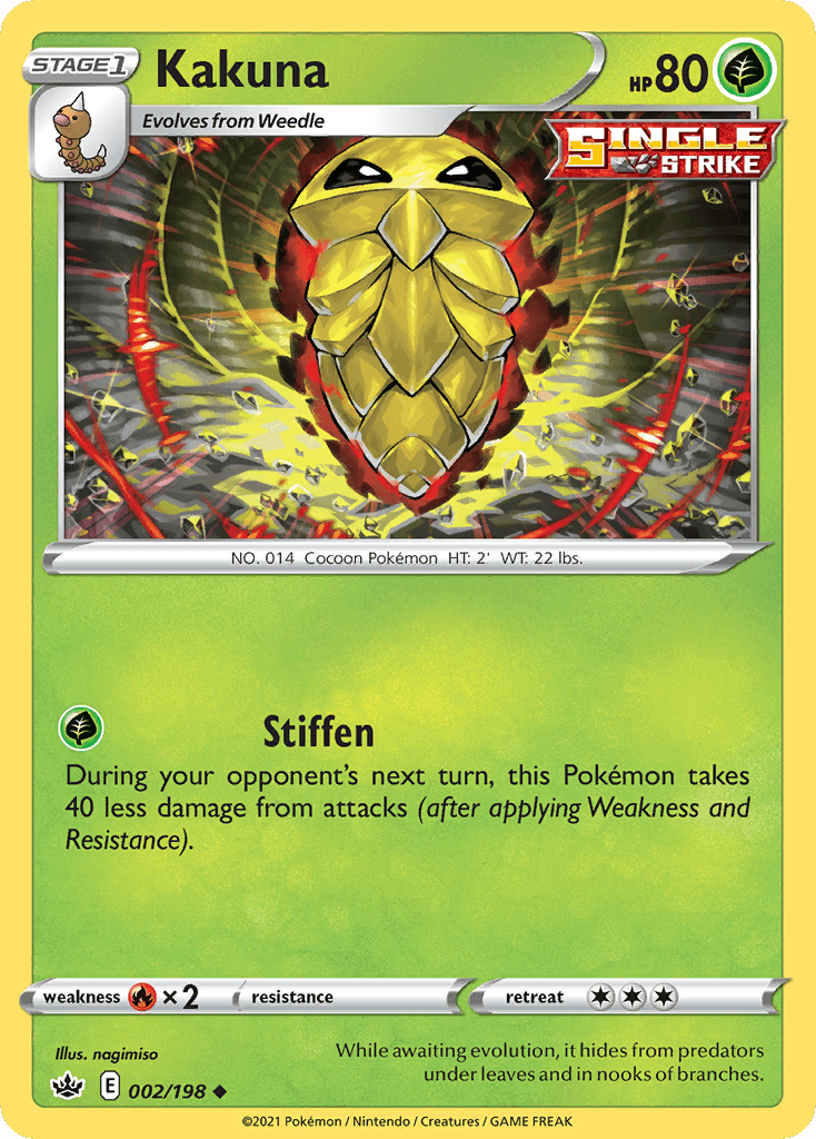 Kakuna Pokémon card