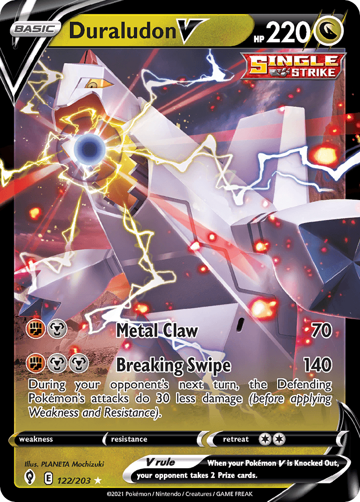 Duraludon V Pokémon card