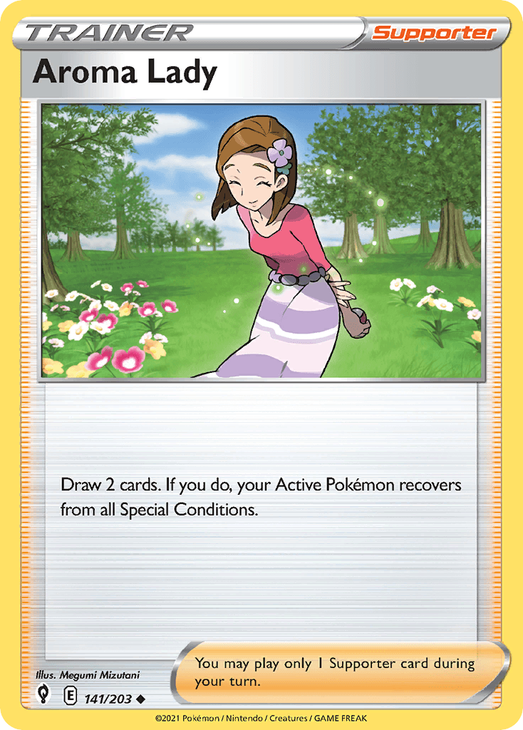 Aroma Lady Pokémon card