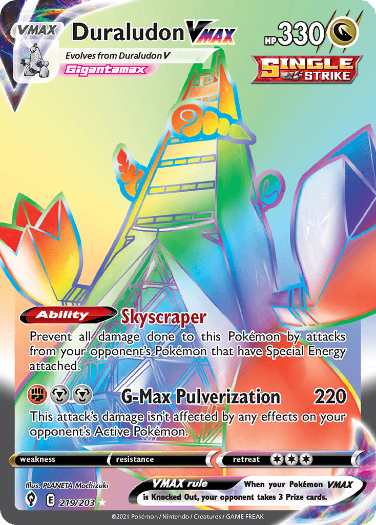 Duraludon VMAX Pokémon card