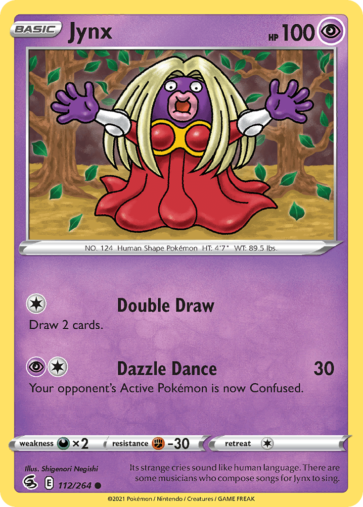 Jynx Pokémon card