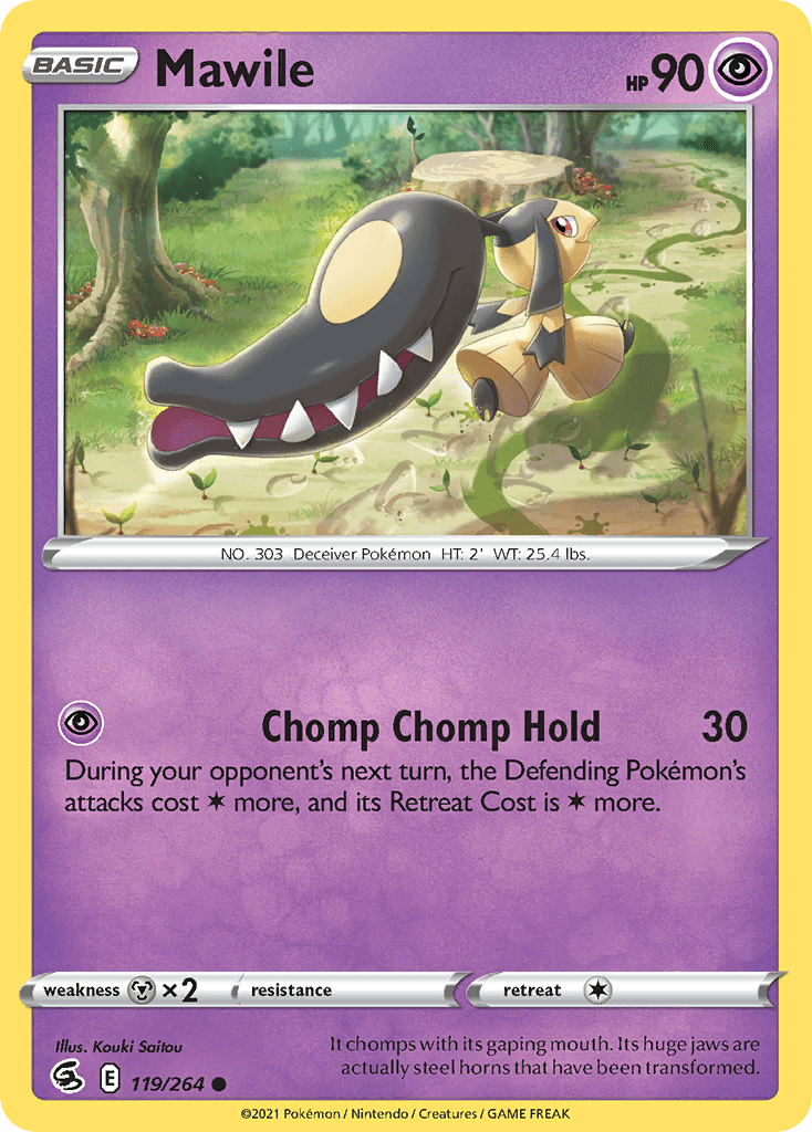 Mawile Pokémon card
