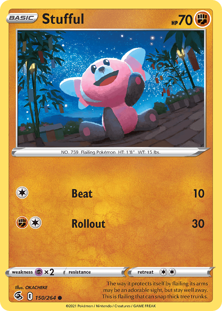 Stufful Pokémon card