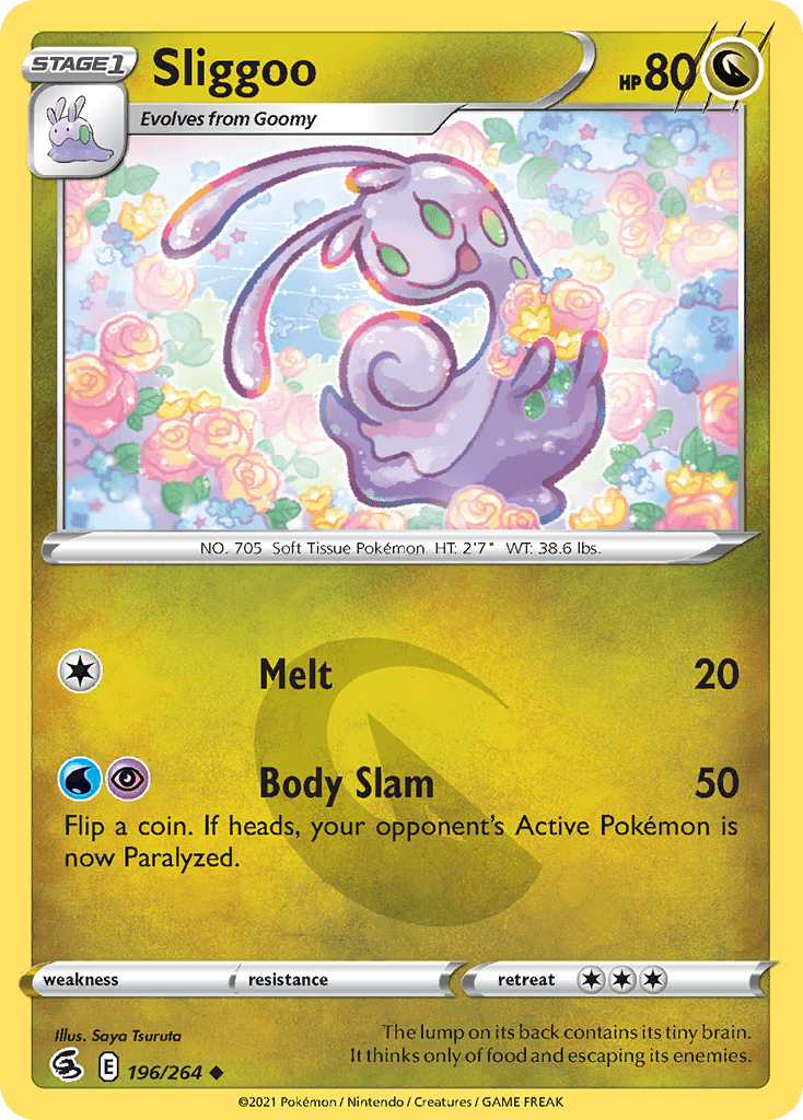 Sliggoo Pokémon card