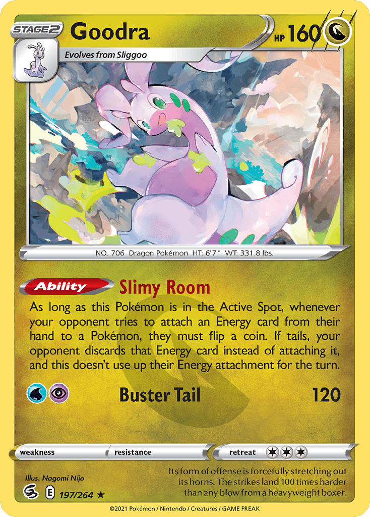 Goodra Pokémon card