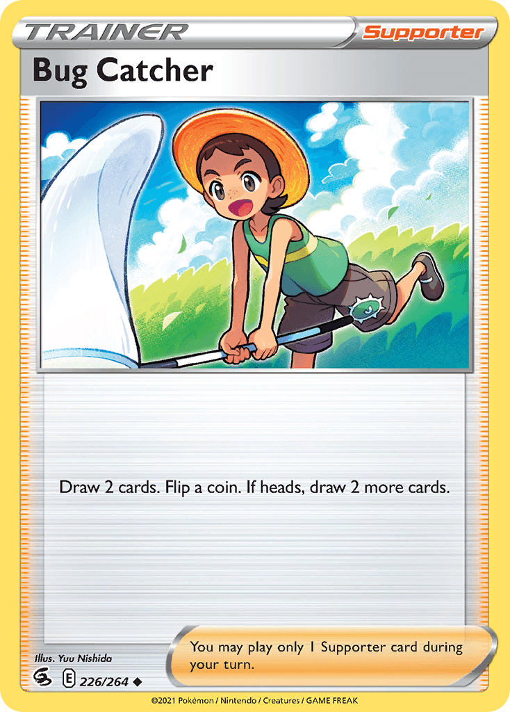 Bug Catcher Pokémon card