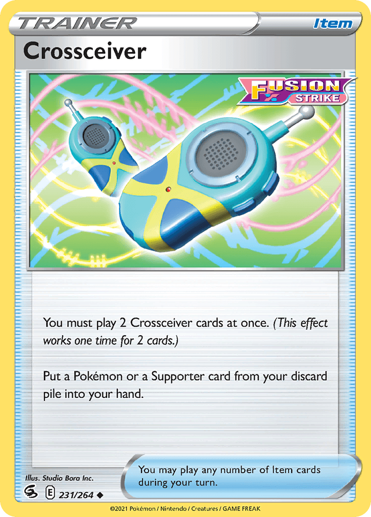 Crossceiver Pokémon card
