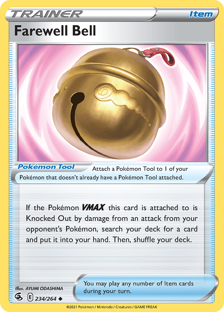 Farewell Bell Pokémon card