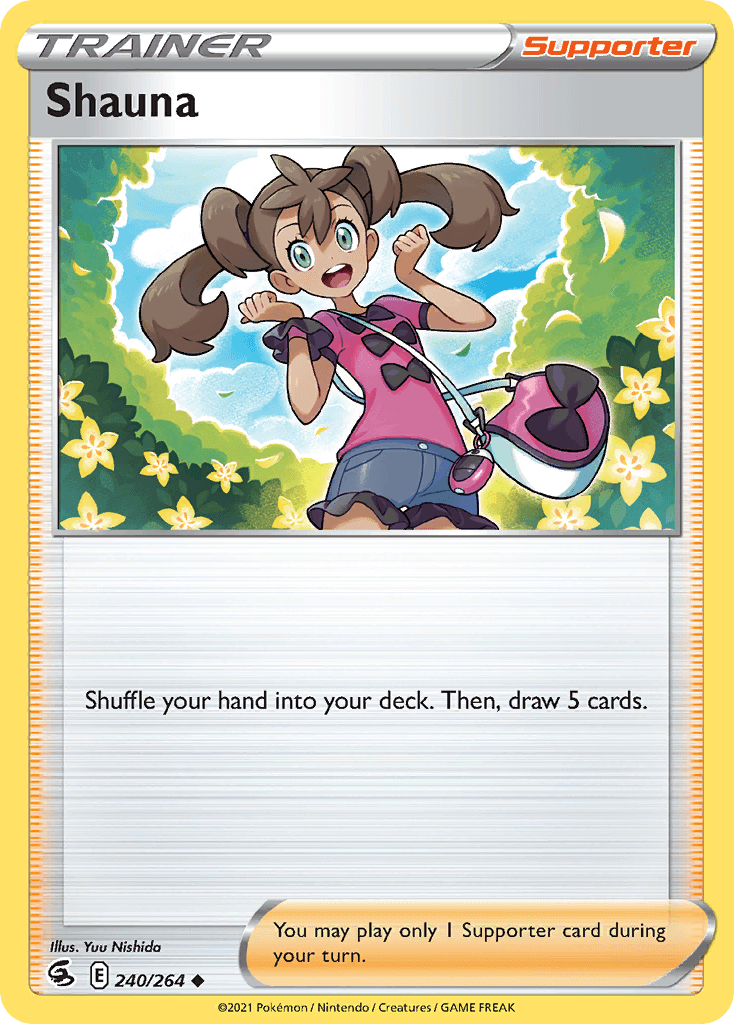 Shauna Pokémon card