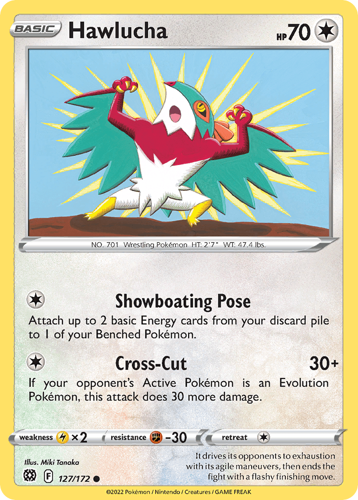 Hawlucha Pokémon card
