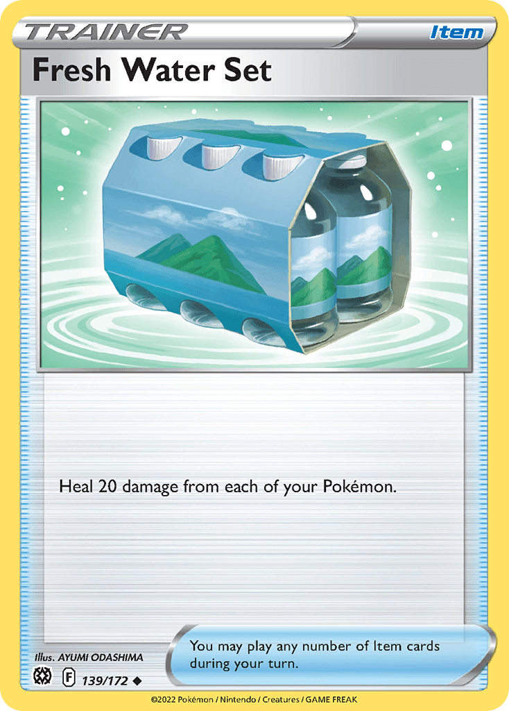 Fresh Water Set Pokémon card