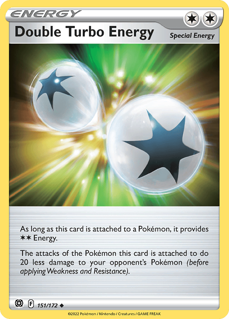 Double Turbo Energy Pokémon card