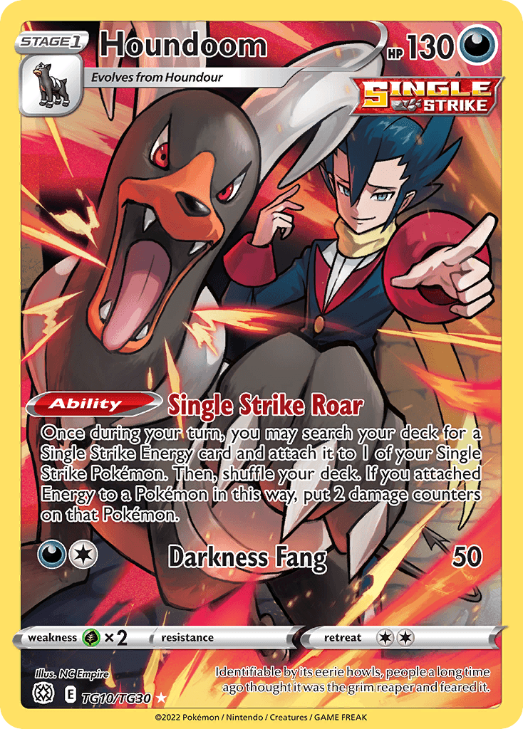 Houndoom Pokémon card