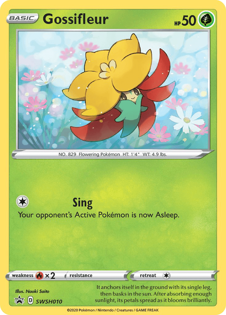 Gossifleur Pokémon card