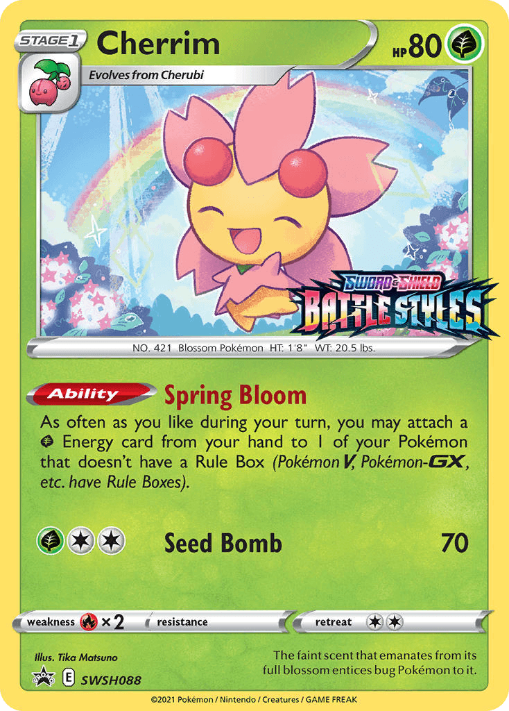 Cherrim Pokémon card