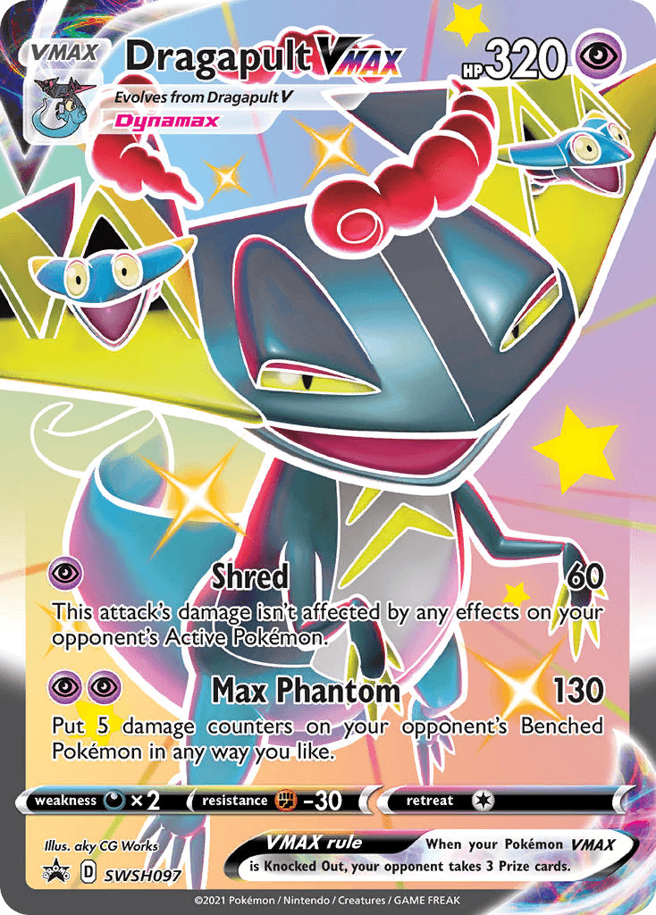 Dragapult VMAX Pokémon card