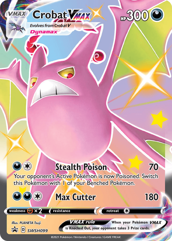 Crobat VMAX Pokémon card