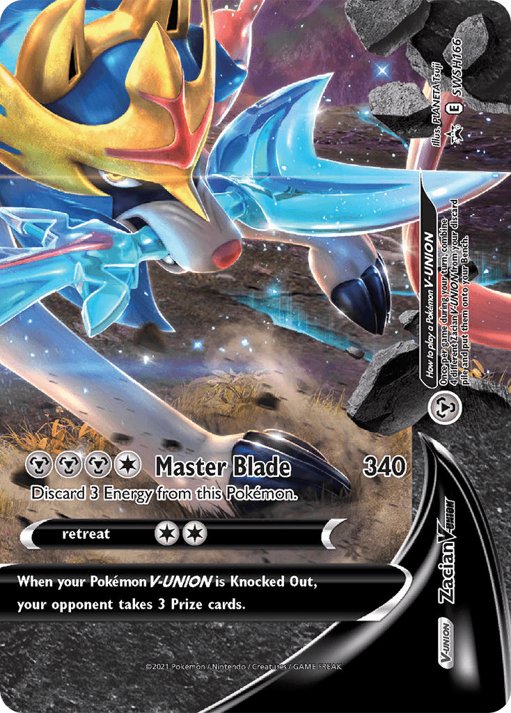 Zacian V-UNION Pokémon card