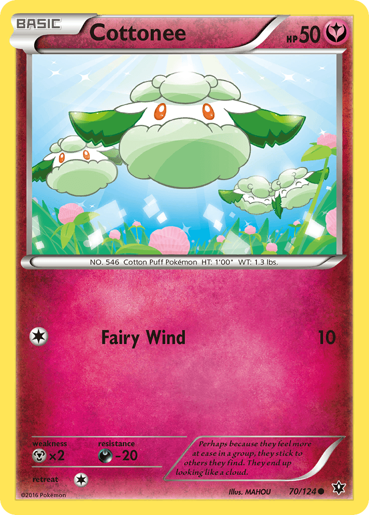 Cottonee Pokémon card