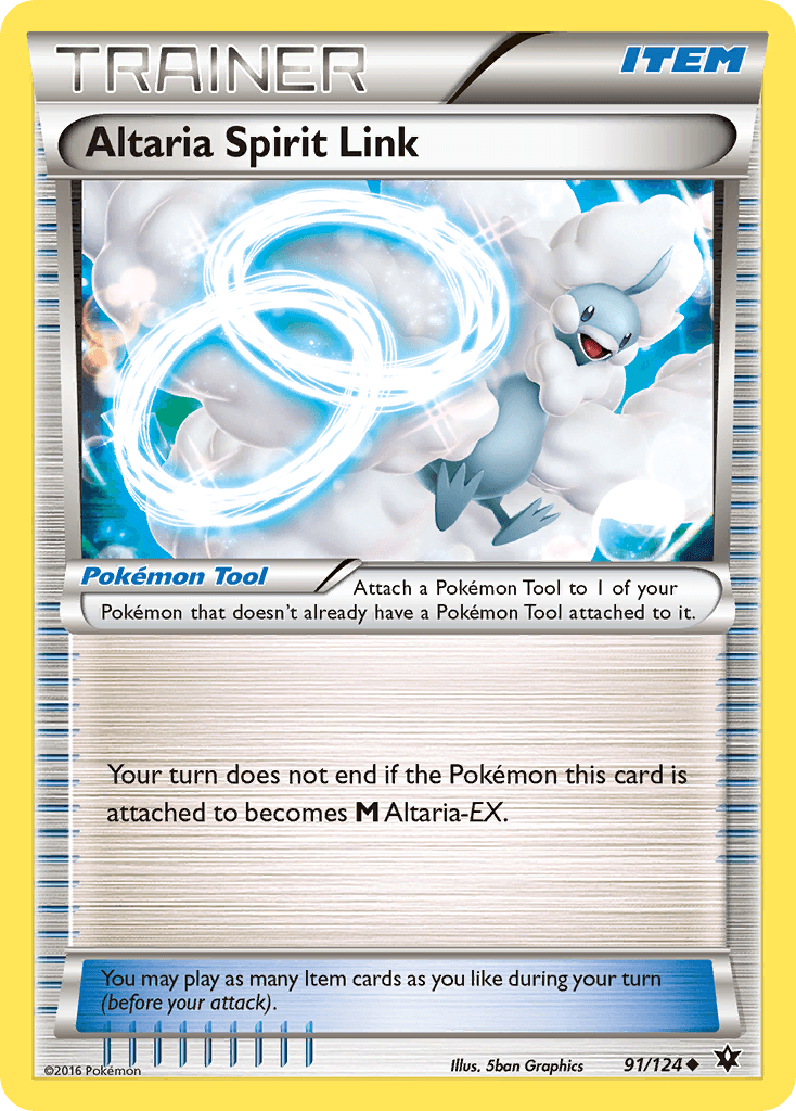Altaria Spirit Link Pokémon card