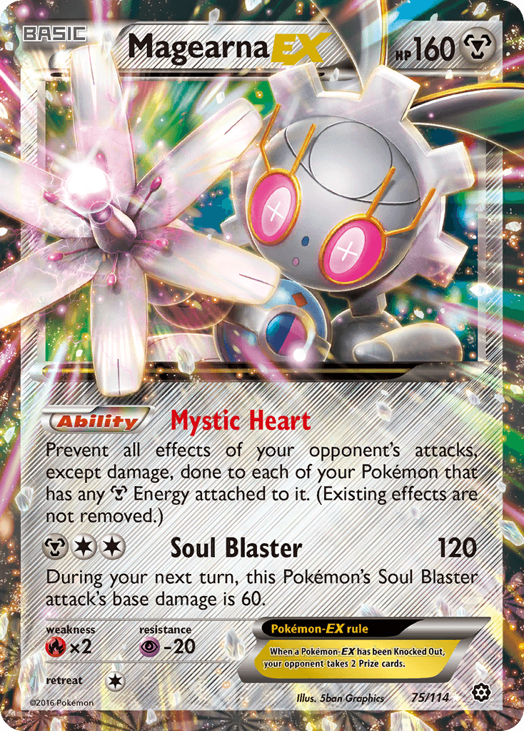 Magearna-EX Pokémon card