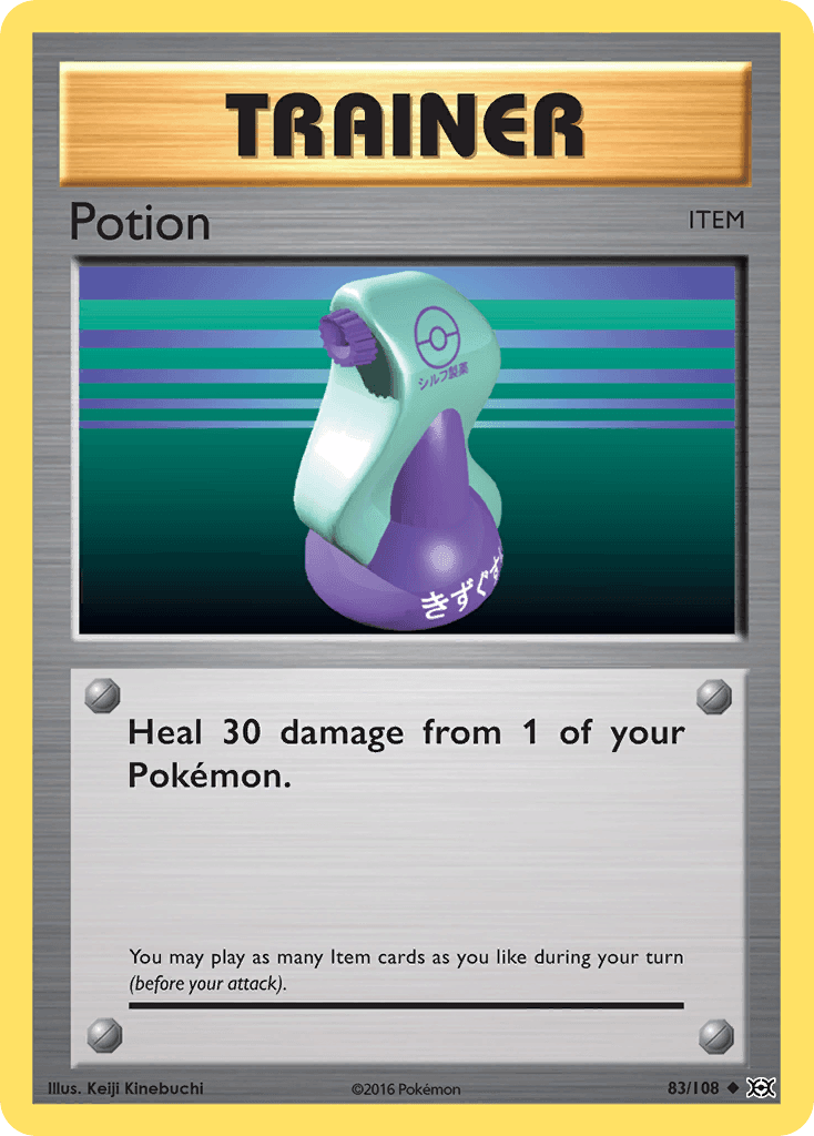 Potion Pokémon card