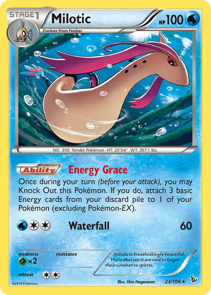 Milotic Pokémon card
