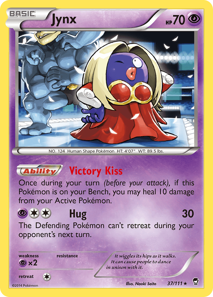 Jynx Pokémon card