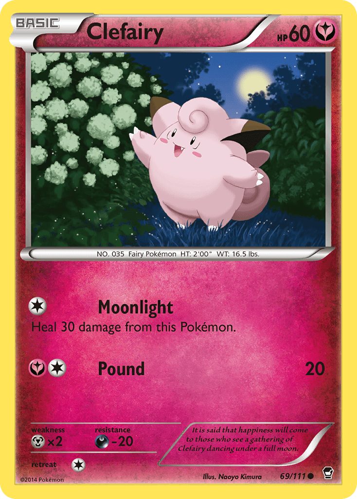 Clefairy Pokémon card