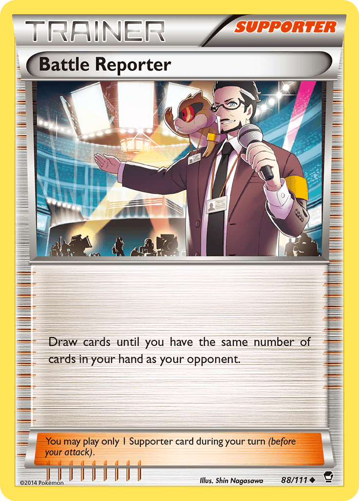 Battle Reporter Pokémon card