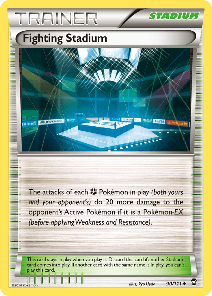 Fighting Stadium Pokémon card