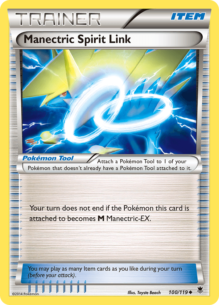 Manectric Spirit Link Pokémon card