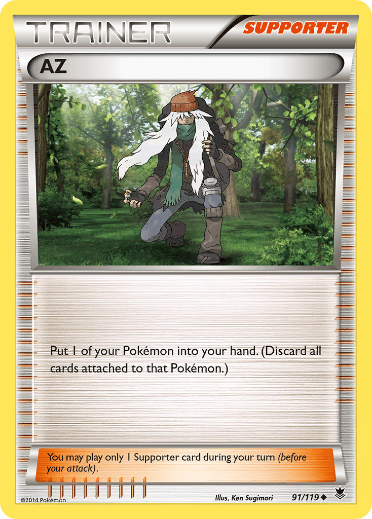 AZ Pokémon card