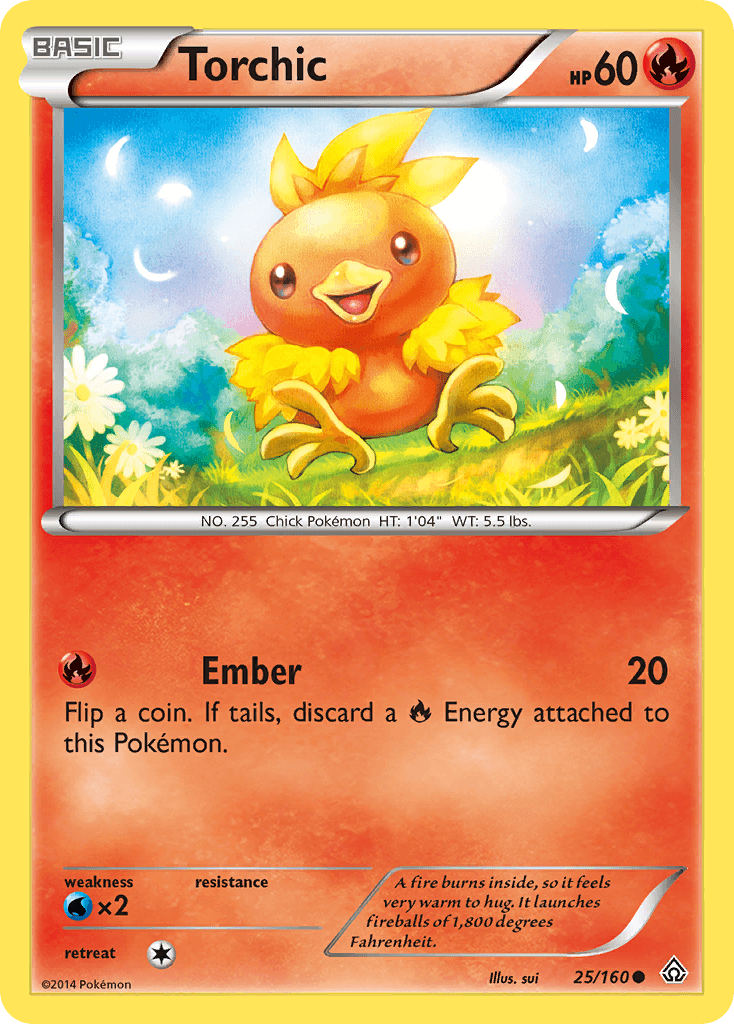 Torchic Pokémon card