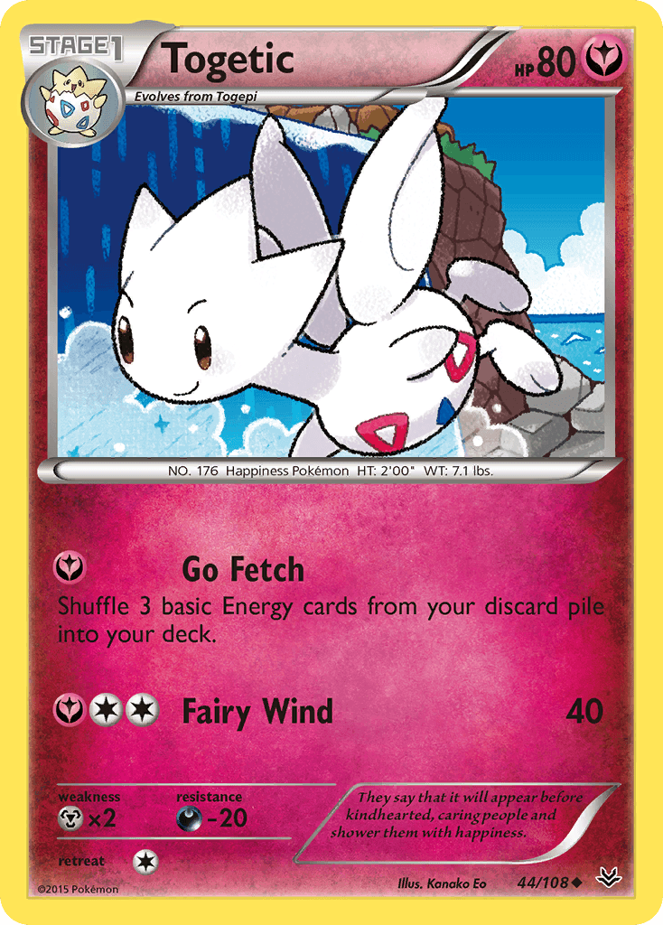 Togetic Pokémon card