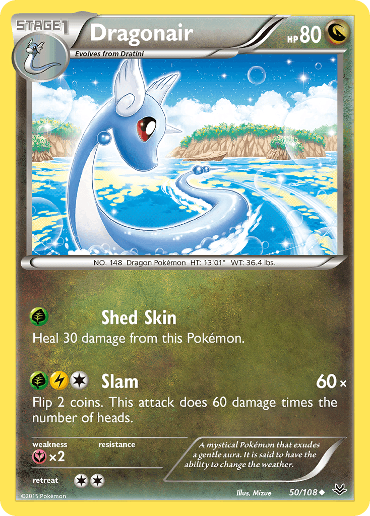 Dragonair Pokémon card