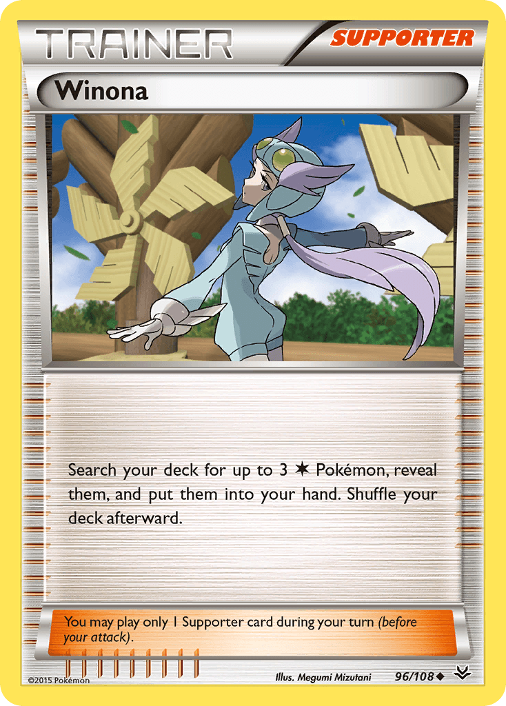 Winona Pokémon card