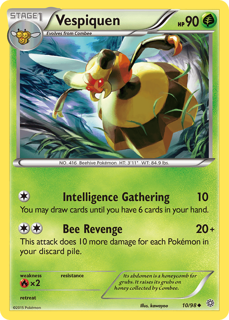Vespiquen Pokémon card