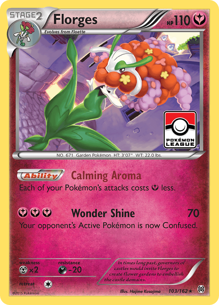 Florges Pokémon card