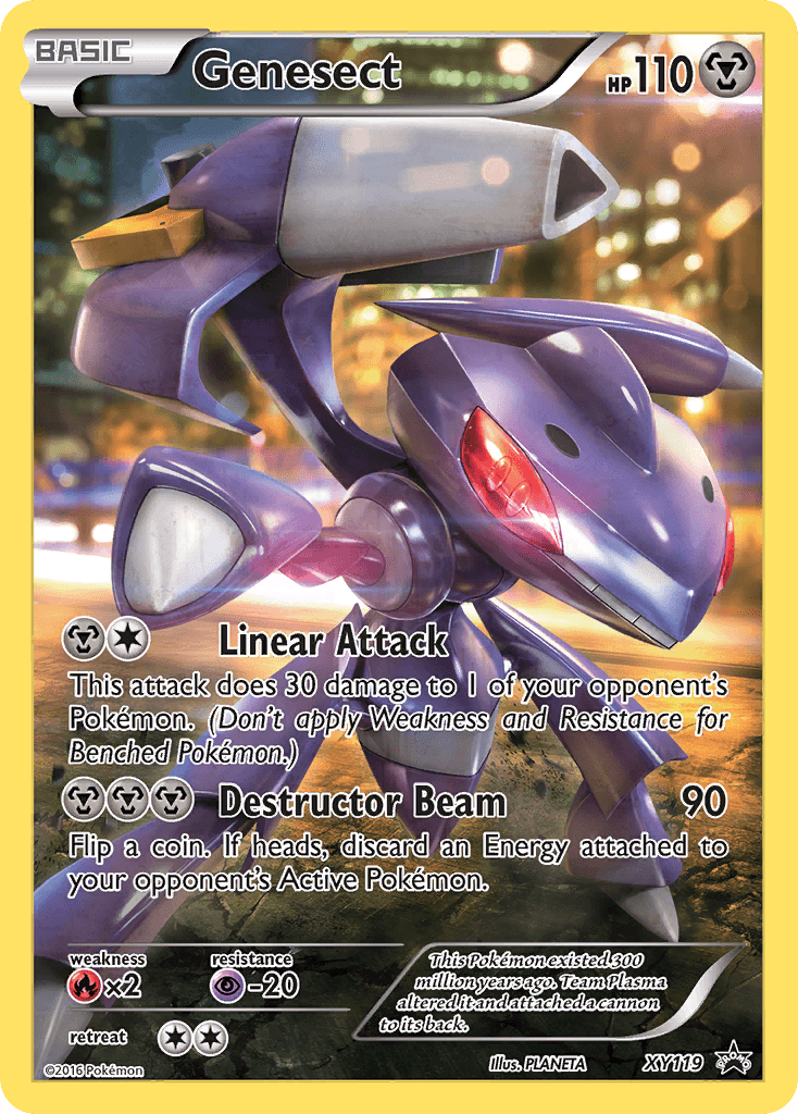 Genesect Pokémon card