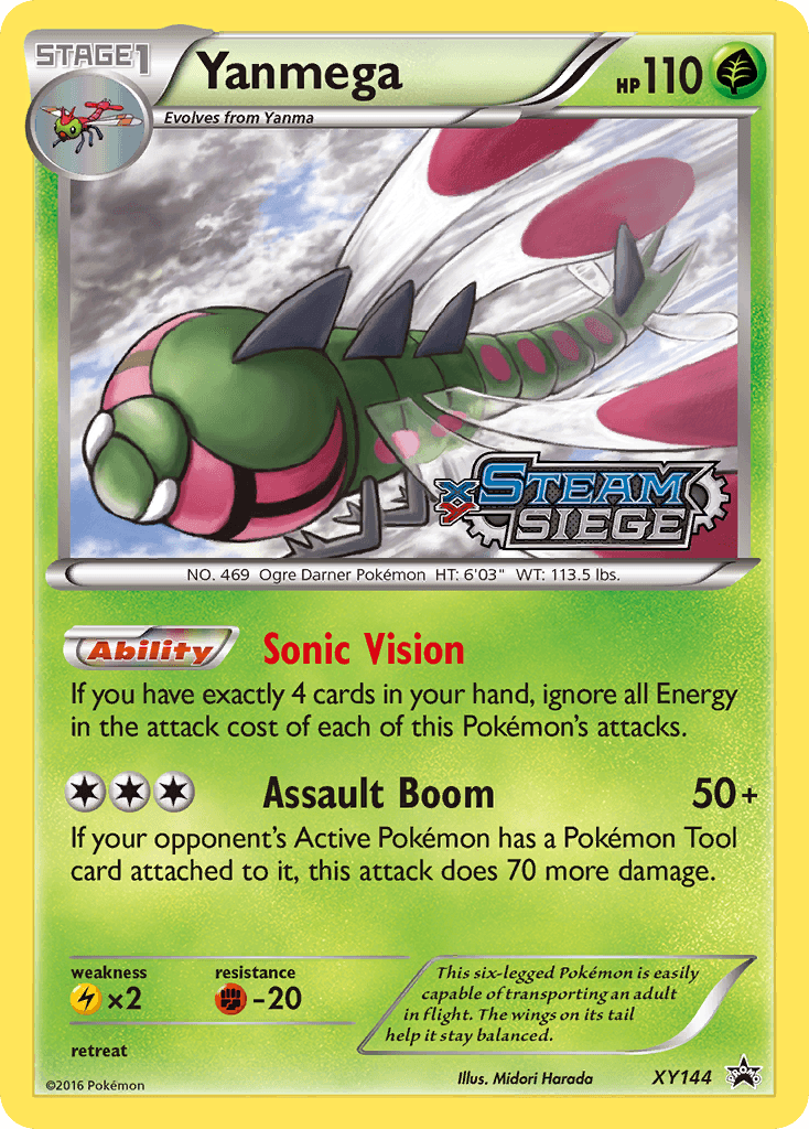 Yanmega Pokémon card