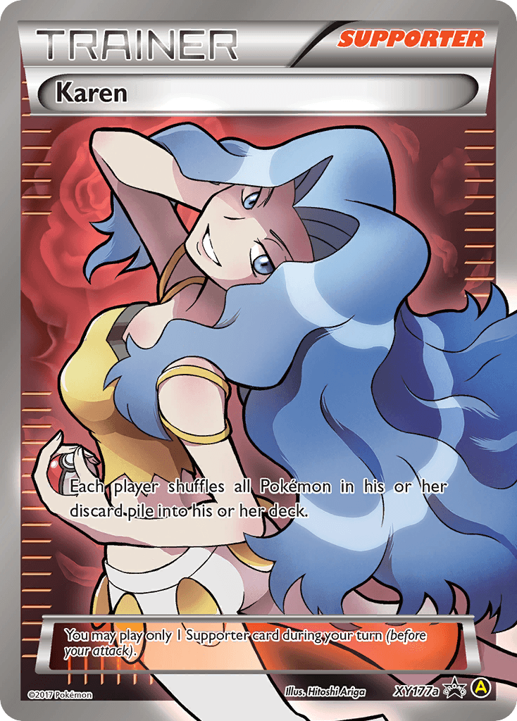 Karen Pokémon card