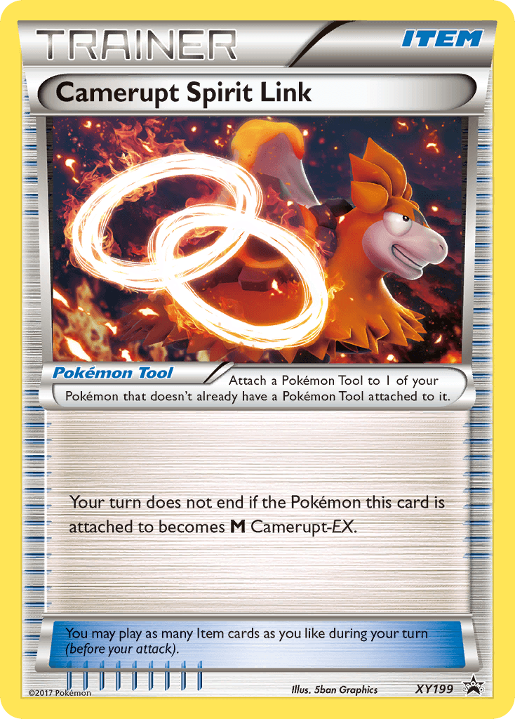 Camerupt Spirit Link Pokémon card