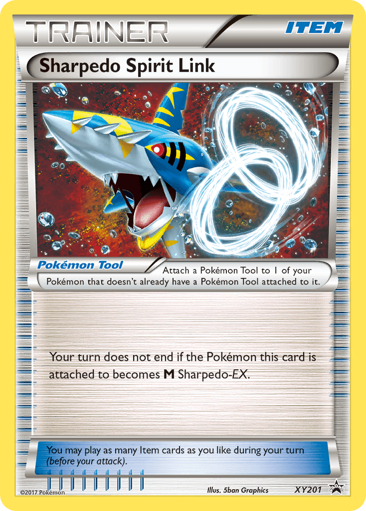 Sharpedo Spirit Link Pokémon card