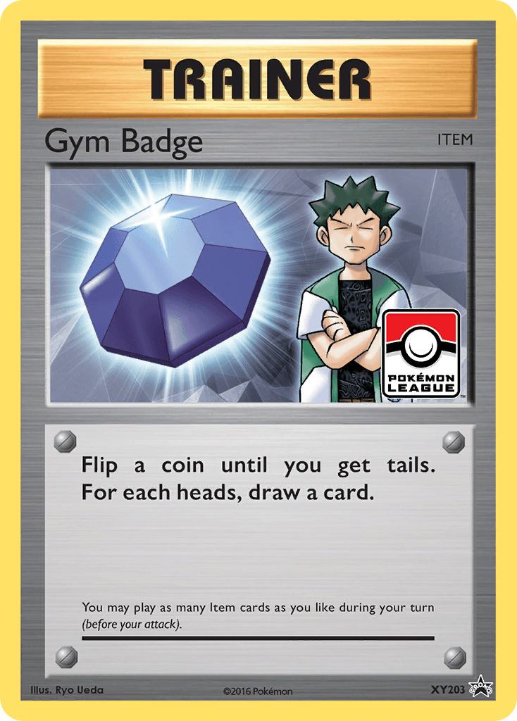 Gym Badge Pokémon card