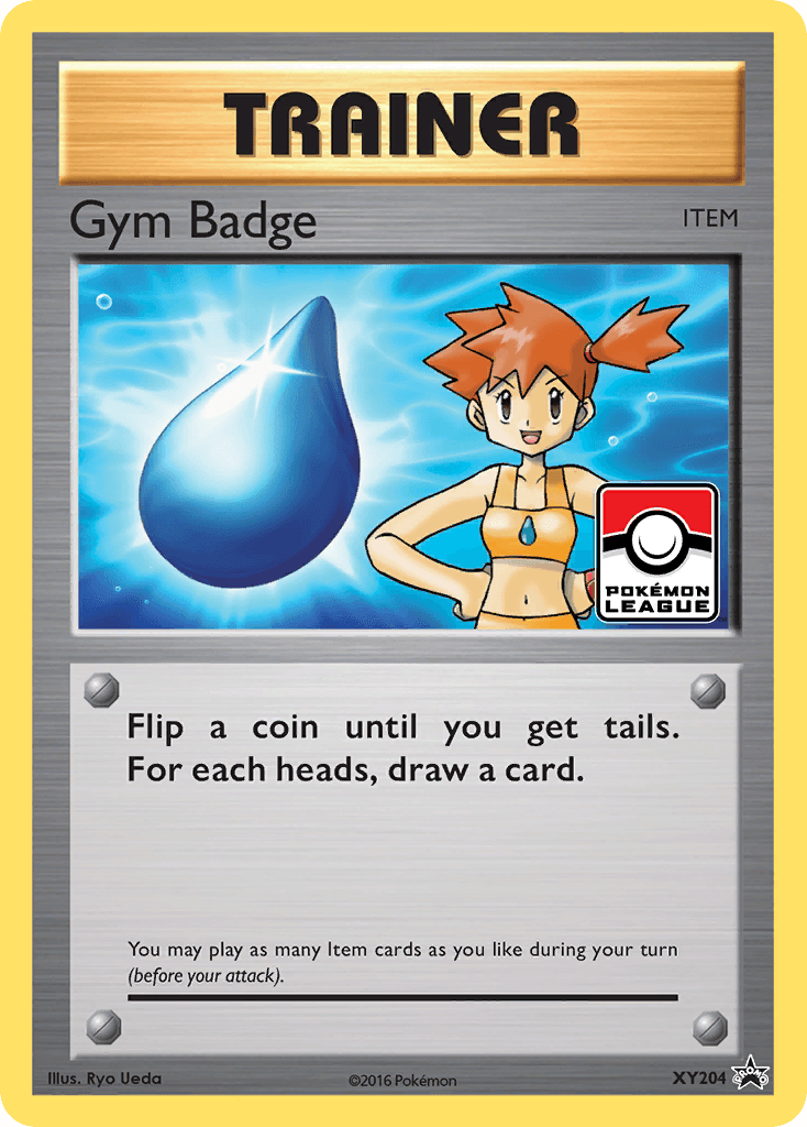 Gym Badge Pokémon card